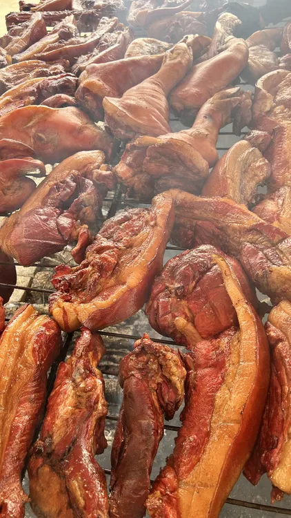 正宗云南镇雄烟熏土猪腊肉