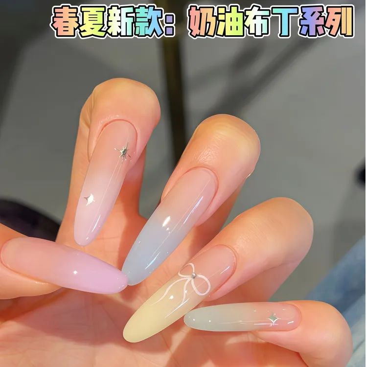 丹妮蔻奶油布丁系列甲油胶推荐2025春夏新款