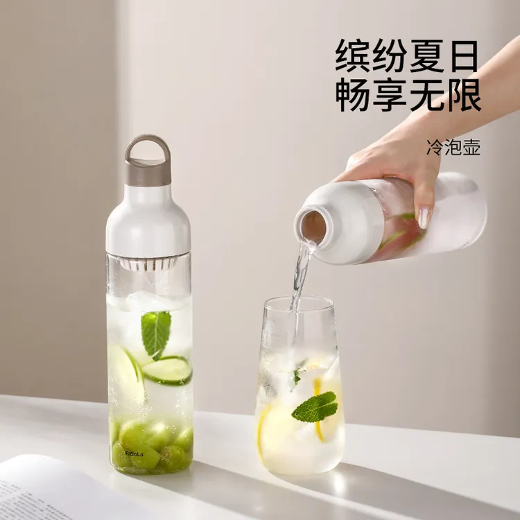 FaSoLa冷萃咖啡壶家用冷泡果汁花茶不漏冷萃瓶多巴胺大容量冷泡壶