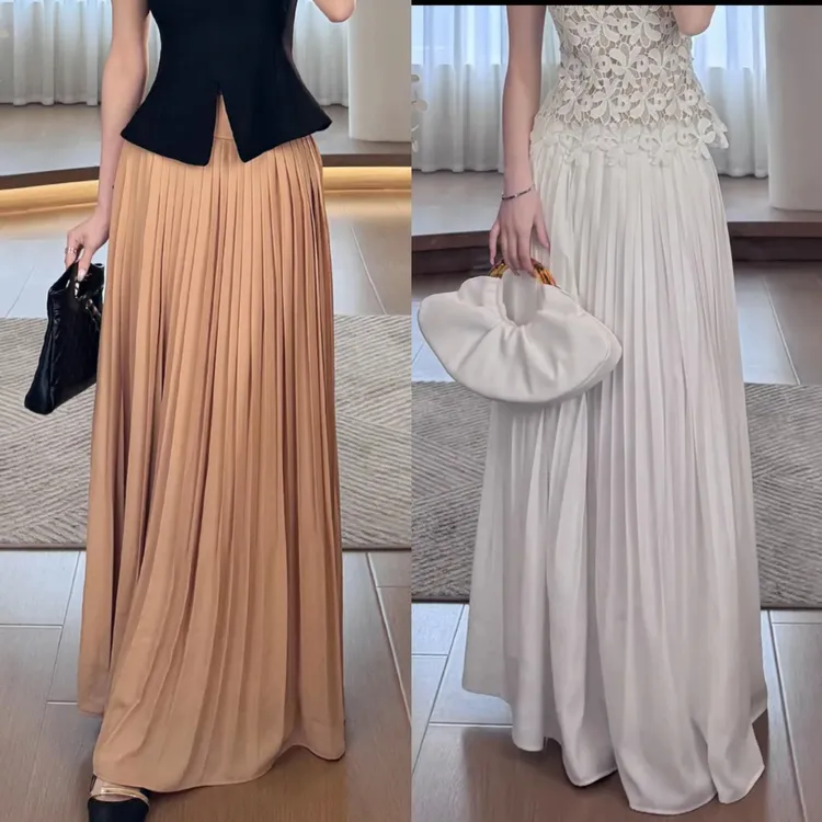 现货【渐入佳境】夏季时尚法式气质显瘦百搭半身裙LZ1662