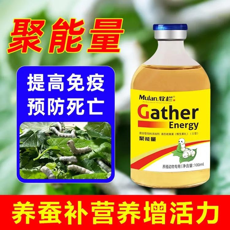 桑蚕养殖用补充维生素聚能量提高成活调理肠胃补充维生素蚕养殖用