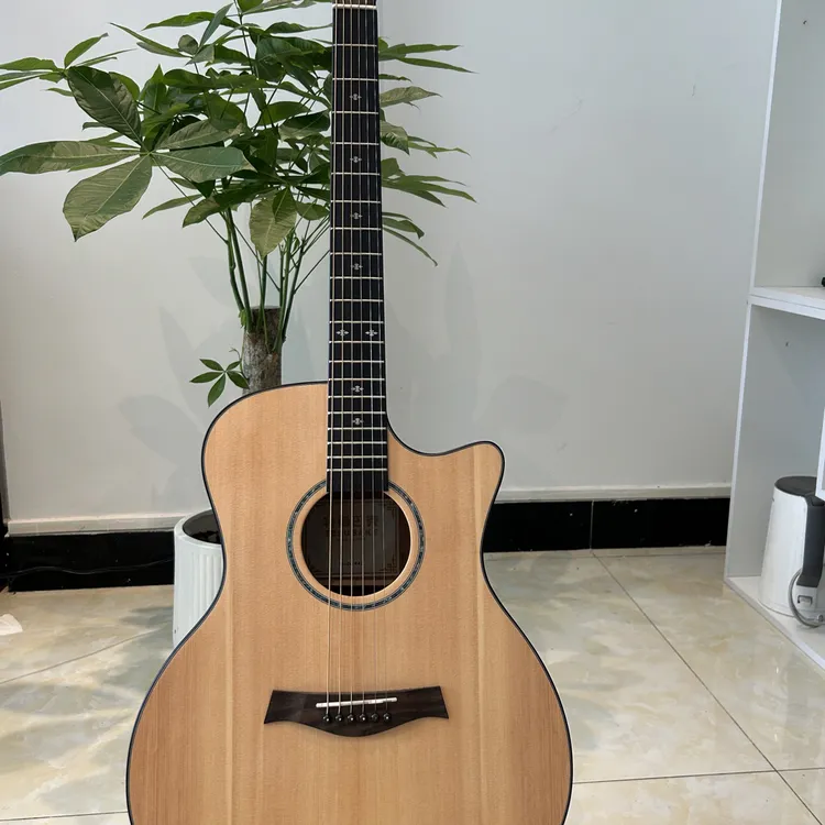 特价云杉单板吉他/新手入门推荐/全套配件精调发货/包教学