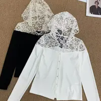8080拼接连帽T恤打底