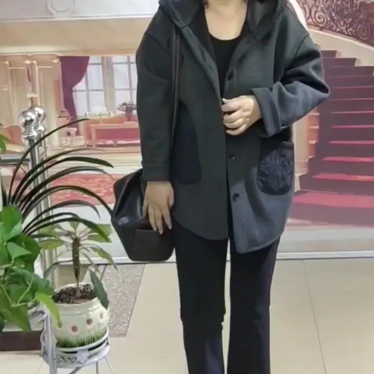 大码女装，加绒外套——17318号