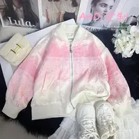 〖ANDI〗订制春季新款中大童设计感渐变色外套3537