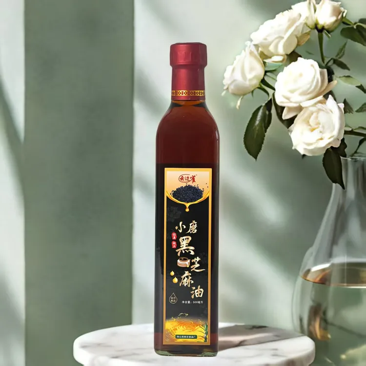 云边雀;小磨香油，传统工艺，纯正黑芝麻油科学哥分手