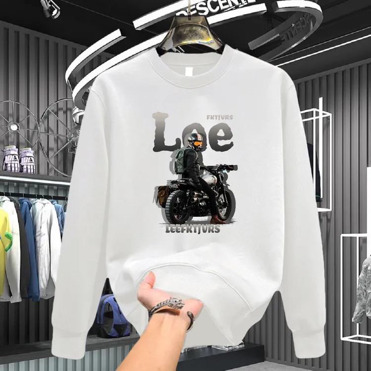 秋冬季高档潮牌套头卫衣青年男女款潮流百搭长袖男士休闲圆领上衣