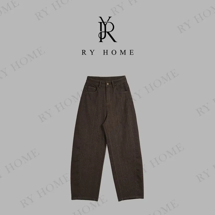 【容雨RYHOME】春秋新款弯刀垂感休闲裤253K2730