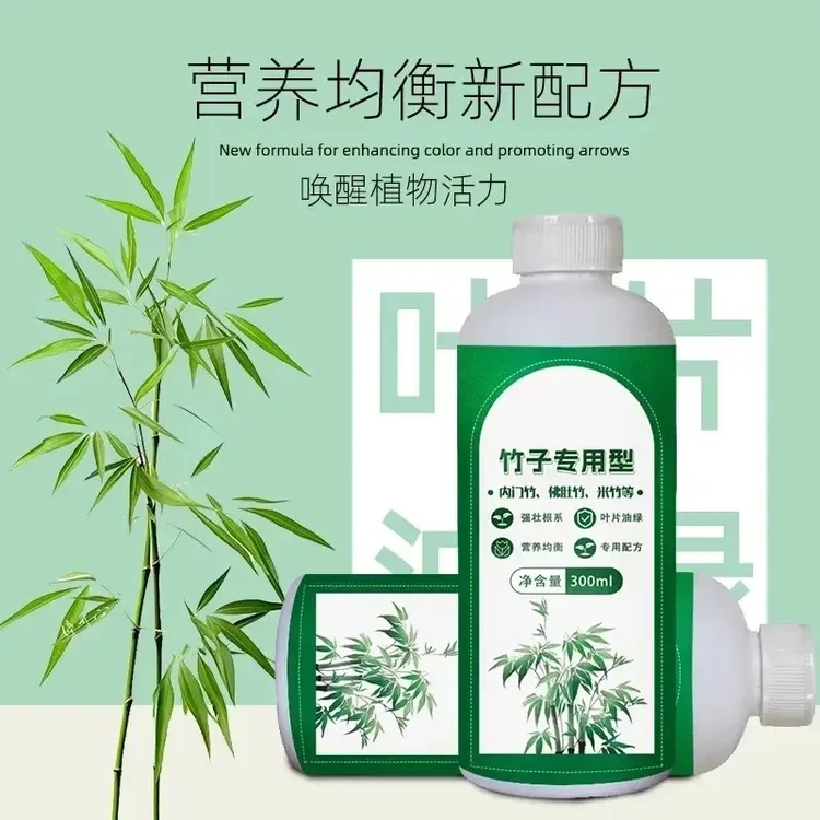 竹子专用营养液促根防黄叶内门竹红观音竹佛肚竹罗汉竹米竹通用型