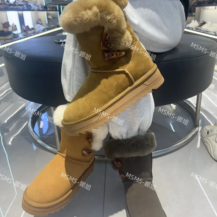 皮毛一体女雪地棉1678