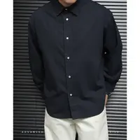 【大头叔叔】秋季日系纯棉绣花工艺翻领休闲宽松长袖衬衣DDC786