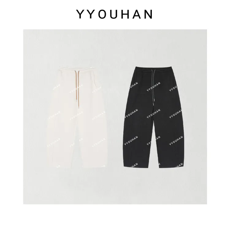 月月 2025秋冬新款【神仙裤净版】加绒厚款百搭休闲裤 2511C7653