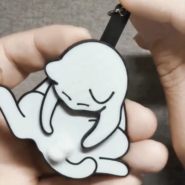 【现货速发】创意捣蛋猫拉伸玩蛋猫咪旋转蛋蛋挂件可爱搞怪包饰品