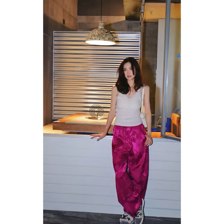 yiyiya.Guo艺艺吖【宝石棉裤】新中式中国风提花棉裤110276SS52