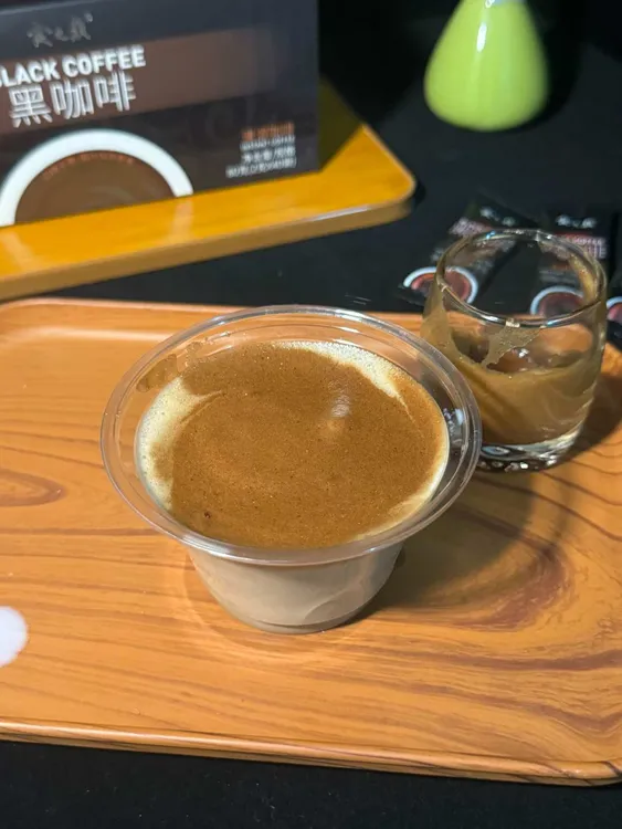 食之巅云南黑咖啡阿拉比卡提神健身0脂美式速溶健康食品男士袋装