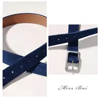 YIWEN-【腰间艺术】时尚百搭牛皮腰带YD0915