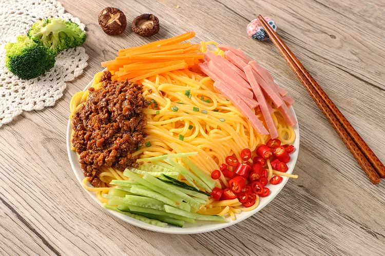 狼小美115g干玉米面条20袋粗粮细作挂面营养健康