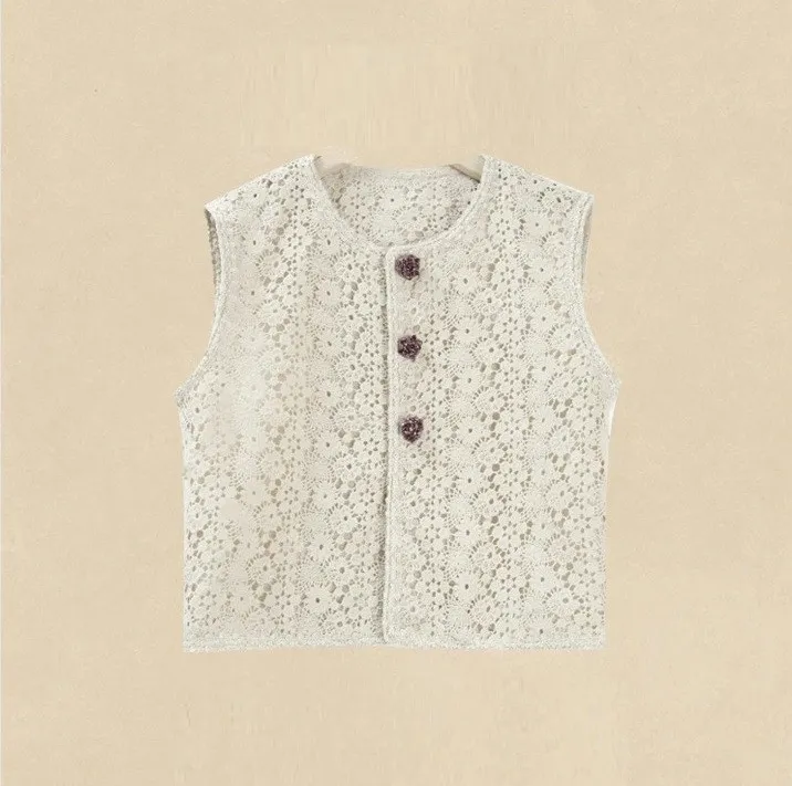 【奶橘花园】高级感休闲百搭马甲