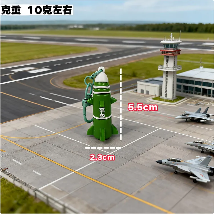 东风5C汽车挂件东风61钥匙扣挂件打击范围覆盖全球车载装饰摆件
