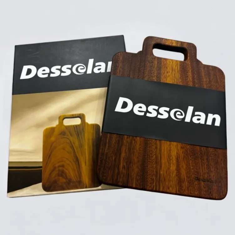 德森朗高档高颜值【整木整切】第二代天花板（黑金檀）30×40实木菜板