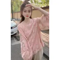 『梦幻花朵Y』设计显瘦百搭时尚衬衫966