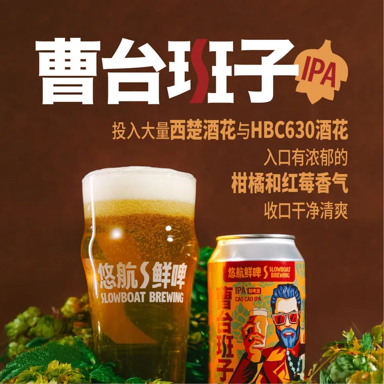 联名款曹台班子IPA混合6罐装国产精酿猴拳乌龙茶小麦夏日畅饮