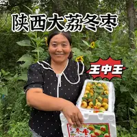 【马猴潮选】花花果果陕西大荔冰糖冬枣新鲜脆甜皮薄肉厚美味水果