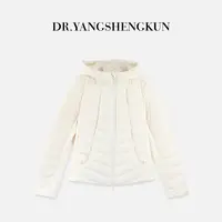 杨圣坤2025新品90鹅绒休闲百搭薄款连帽羽绒服外套TR2592514