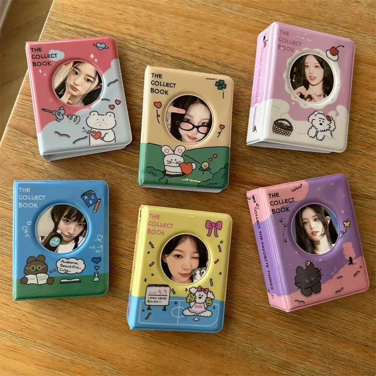 ins可爱动物相册3寸照片相册一宫格卡包小卡拍立得小马宝莉收纳册