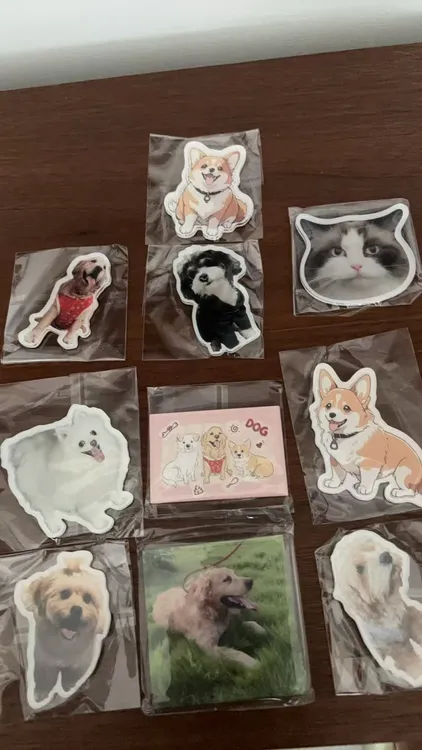 我们狗狗的定制冰箱贴