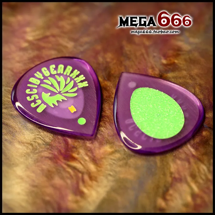 【mega666】GEARXXX九尾PC系列 小狐狸 手工打磨 吉他 拨片 耐磨