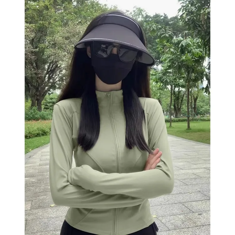 DIDORSSBO夏季女款透气凉感修身防紫外线UPF50+开衫防晒服TBP001