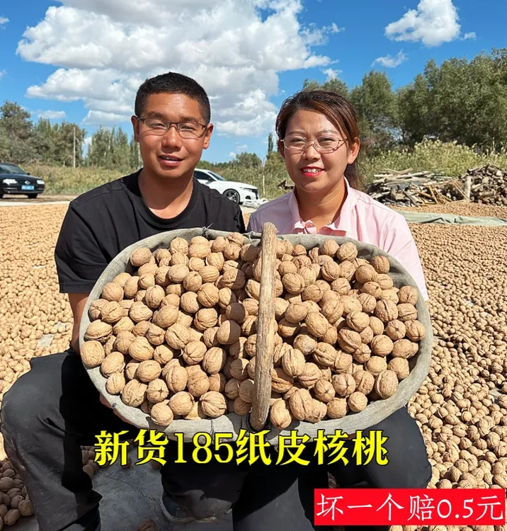 新疆阿克苏2斤/3斤/5斤香脆新疆正宗纸皮核桃