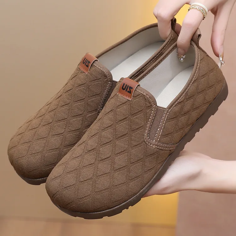 2025春季新款软底软面女单鞋一脚蹬懒人鞋百搭舒适懒人鞋