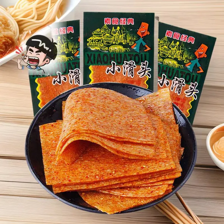 小滑头辣条整箱老式麻辣零食薄辣片休闲小吃0g笋