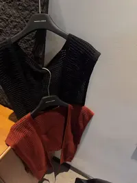 韩系百搭纯色镂空针织披肩时尚外搭围巾女