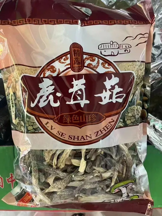 新鲜天然无熏硫鹿茸菇煲汤焖炒食材