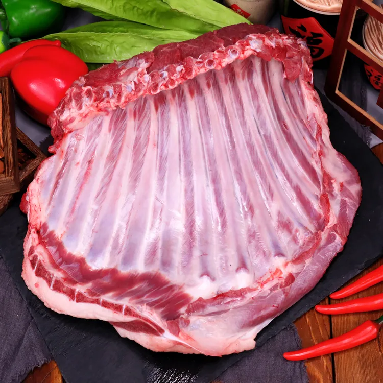 羊排-内蒙古草原散养羔羊排带骨生鲜羊肉