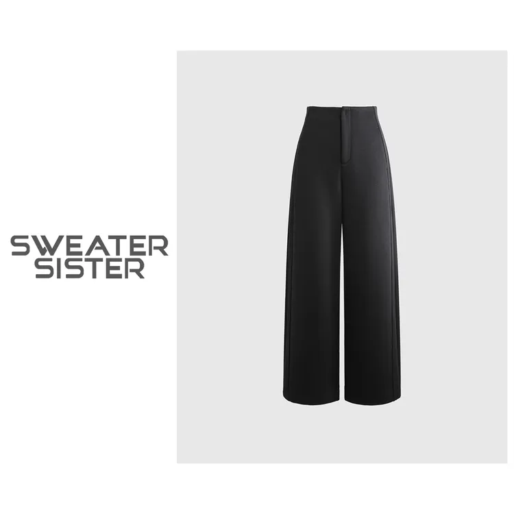 【轻奢香蕉裤】阔腿宽松显瘦高腰保暖秋季休闲裤直筒裤551-234