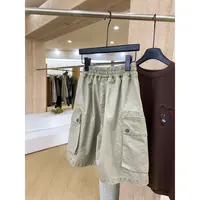 【个人系列】“美式工装”酵洗复古阔腿户外亲子儿童六分短裤MMK92007