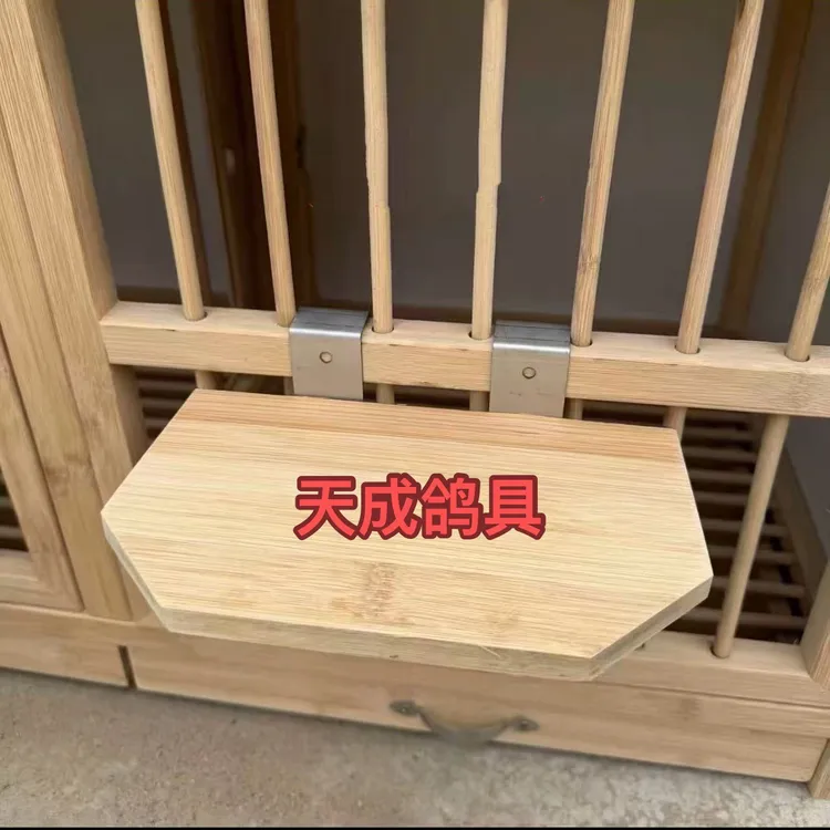 巢箱竹木挂钩站架