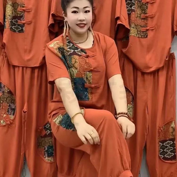 新款厚款女装套装优雅气质中老年女士服装美丽岁月沉淀