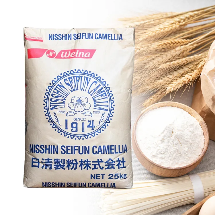 日清山茶花高筋面粉500g散装 日本原装进口强力粉面包高筋吐司粉
