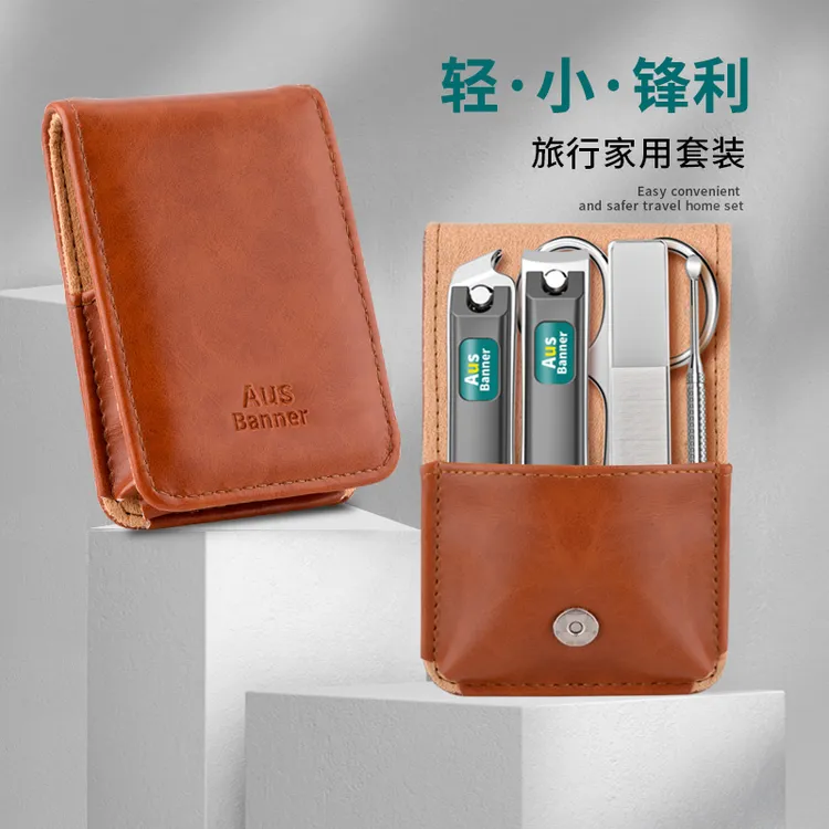 便携卓旗修甲大号指甲刀套装家用高档原装专用修脚尖嘴鹰嘴进钳口