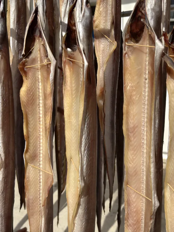 【鲜锋严选】舟山本地风鳗鱼筒自然晾晒鱼干1-1.2斤/条