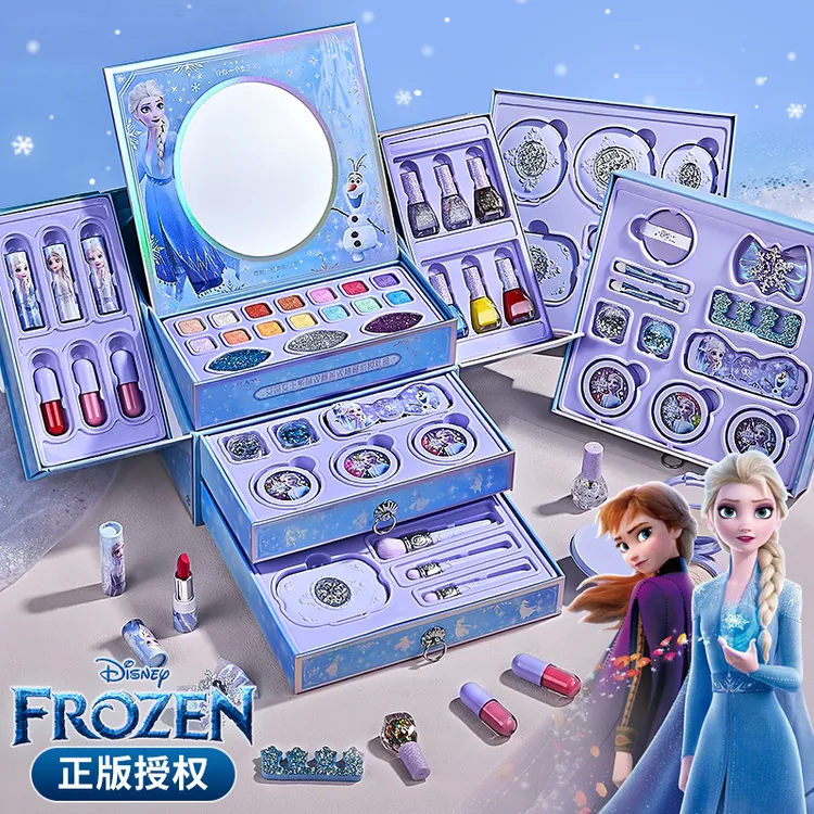 冰雪奇缘艾莎正版授权儿童过家家套装可洗女孩子精致包装生日礼物商品图