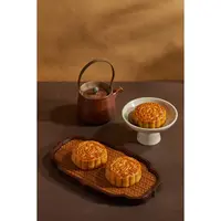 【凤梨蛋黄125g*4】凤梨蛋黄月饼 蛋黄咸香绵密凤梨甜而不腻 礼盒装