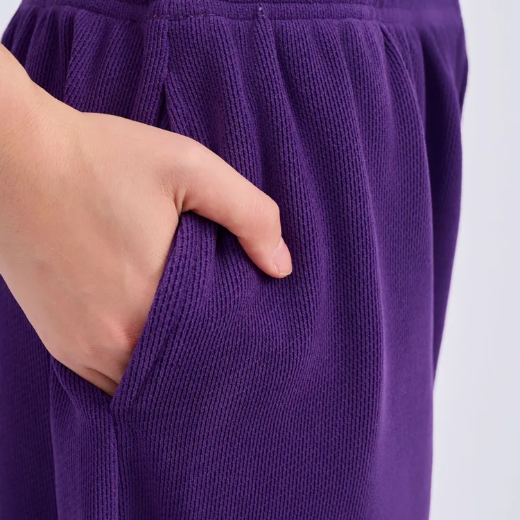 【新品上市】宽松保暖香蕉裤宽腿女休闲民族风弯刀裤秋冬季加厚锻炼