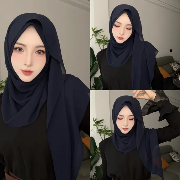 努尔沐心(精品光板绕巾)