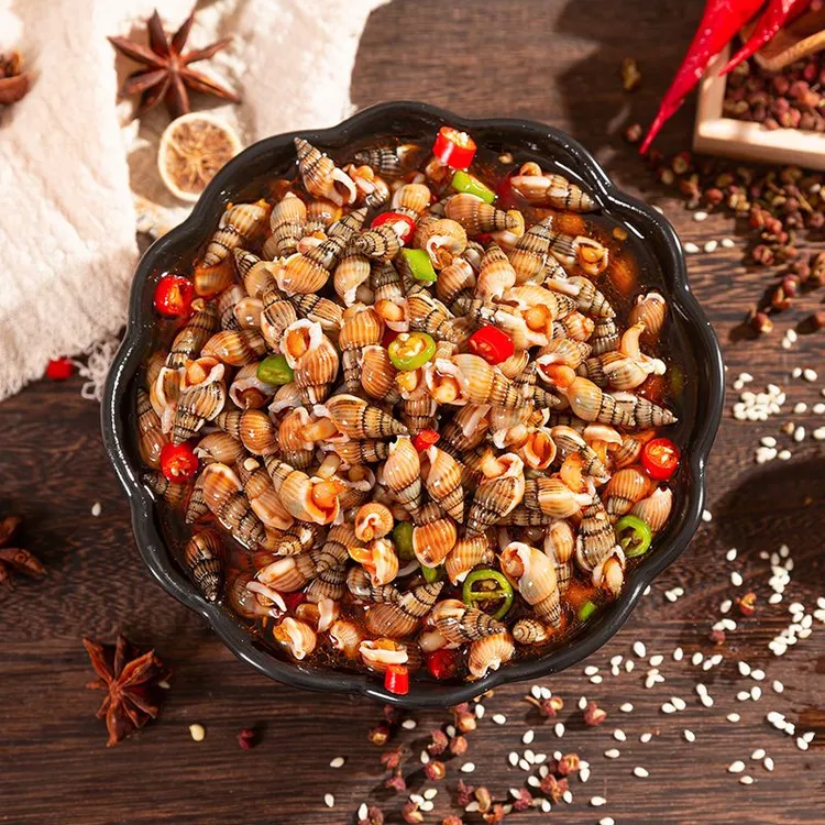 海锥捞汁麻辣小海鲜罐装即食美味宵夜网红零食小吃推荐好吃的零食